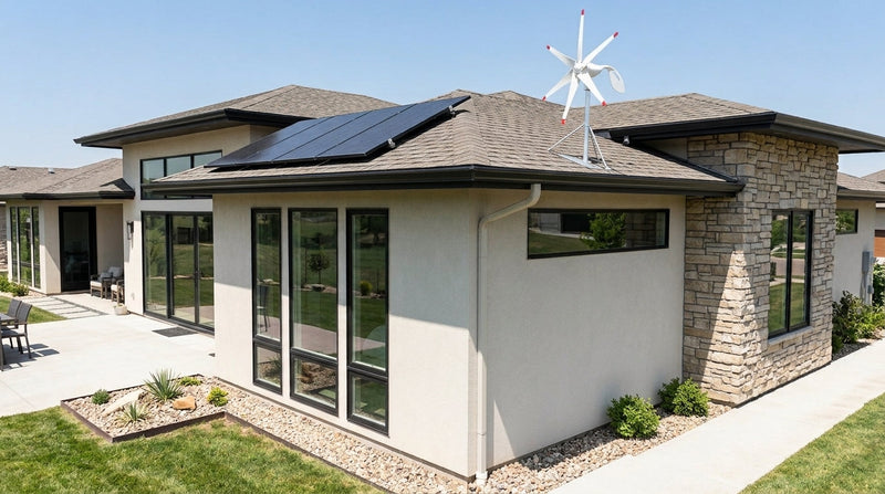 DIY Hybrid Microgrids: Wiring Solar Panels and Wind Turbines to a Single Battery Bank
