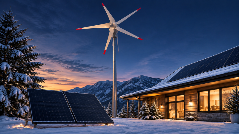 Harnessing Nighttime & Winter Power: Why Pairing Nature’s Generator Wind Turbine with Solar Arrays Doubles Resilience
