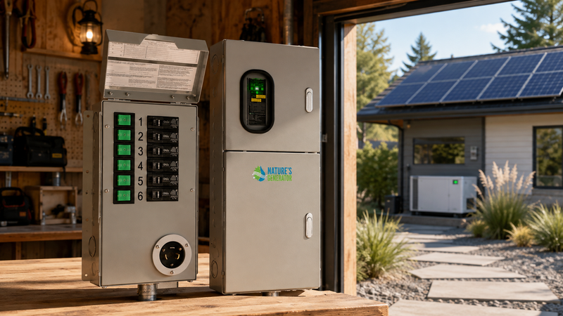 Manual vs. Automatic Transfer Switches for Solar Generators: DIY Wiring & Code Compliance Guide