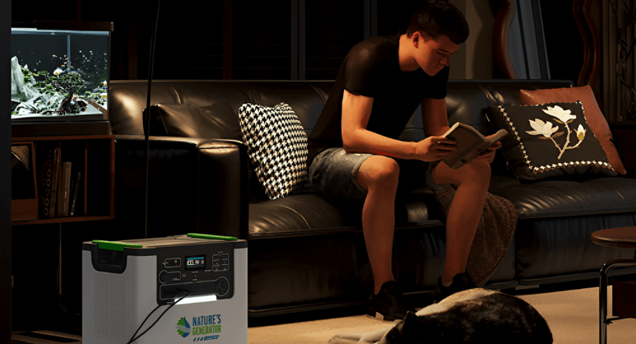 Portable power station - Nature's generator