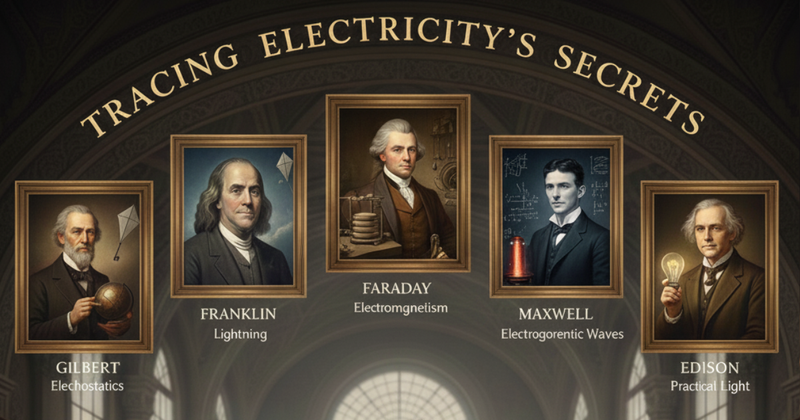 Tracing the Key Scientists Who Unlocked Electricity's Secrets