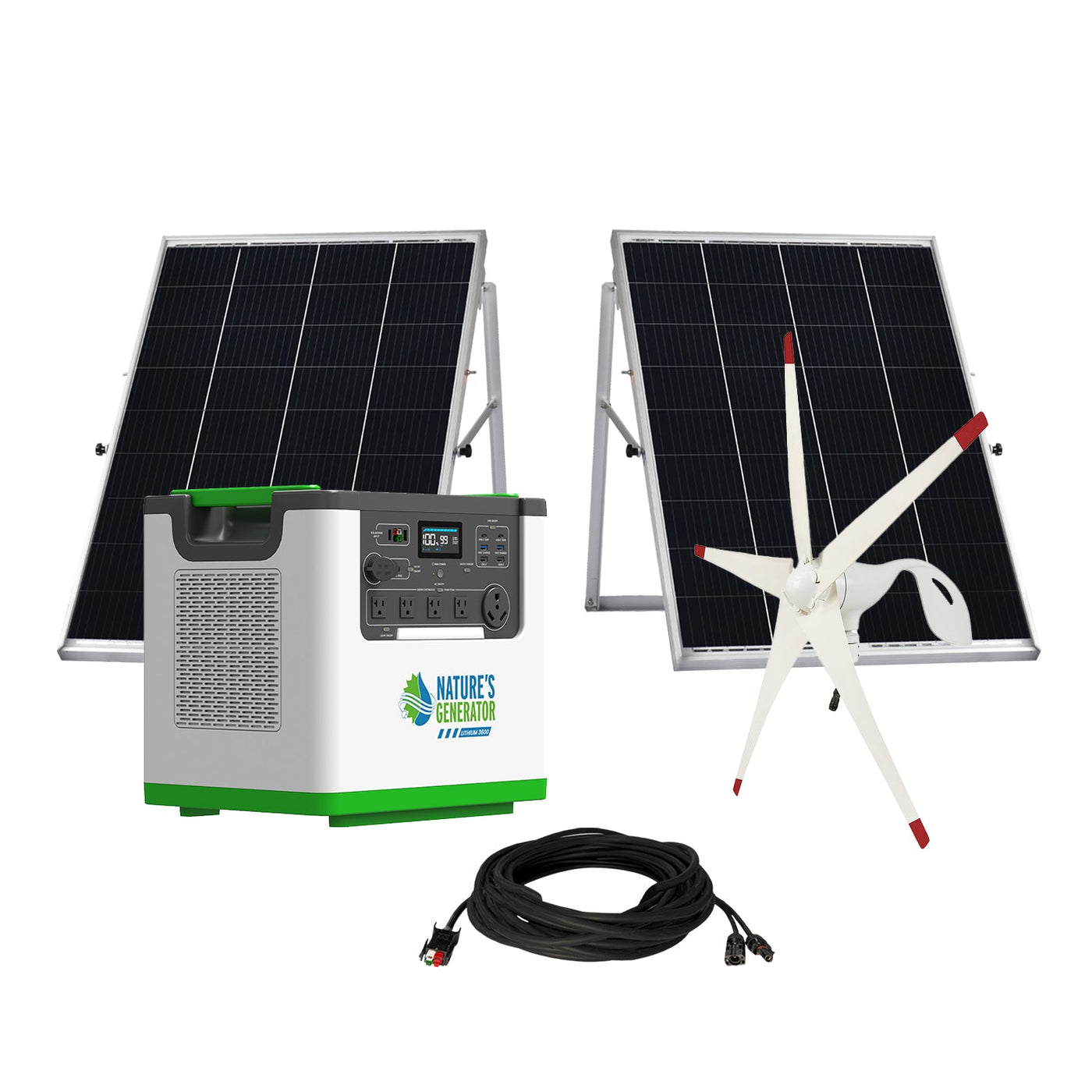 Solar and Wind Generator 1800W-3600W