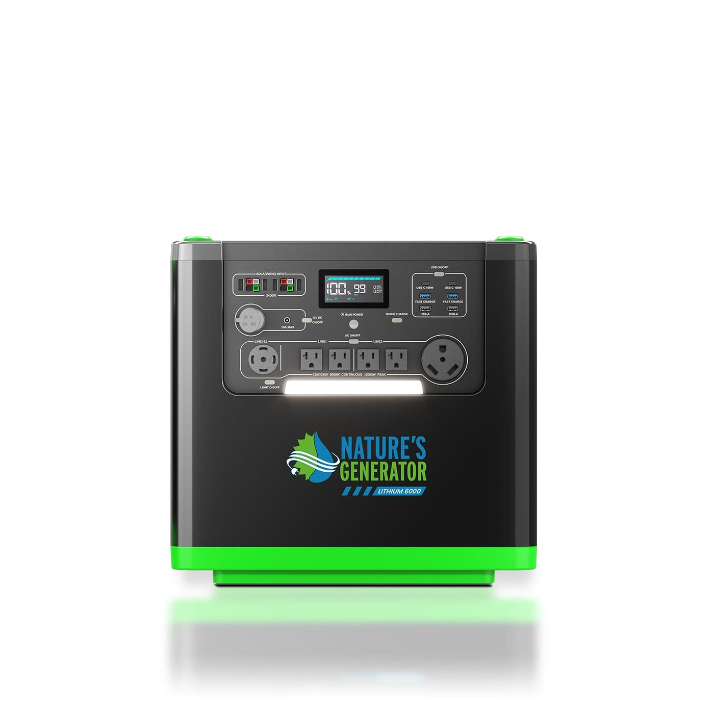 Lithium 6000 Power Station Front