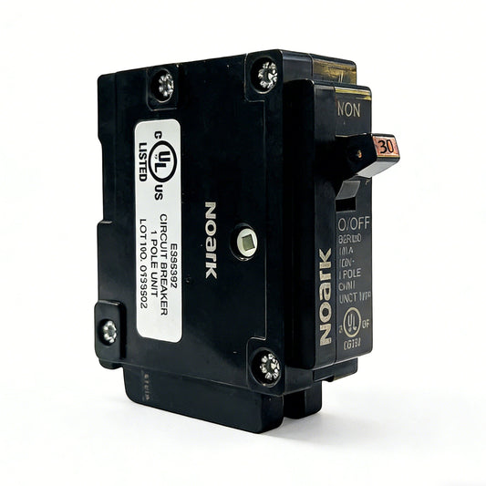 Product - Circuit breaker with UL on a white background