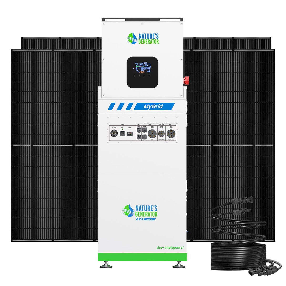 MyGrid 10K Solar Generator for Home