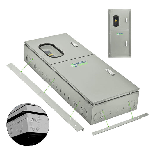 Nature's Generator 125A Automatic Transfer Switch Flush Mount - Nature's Generator