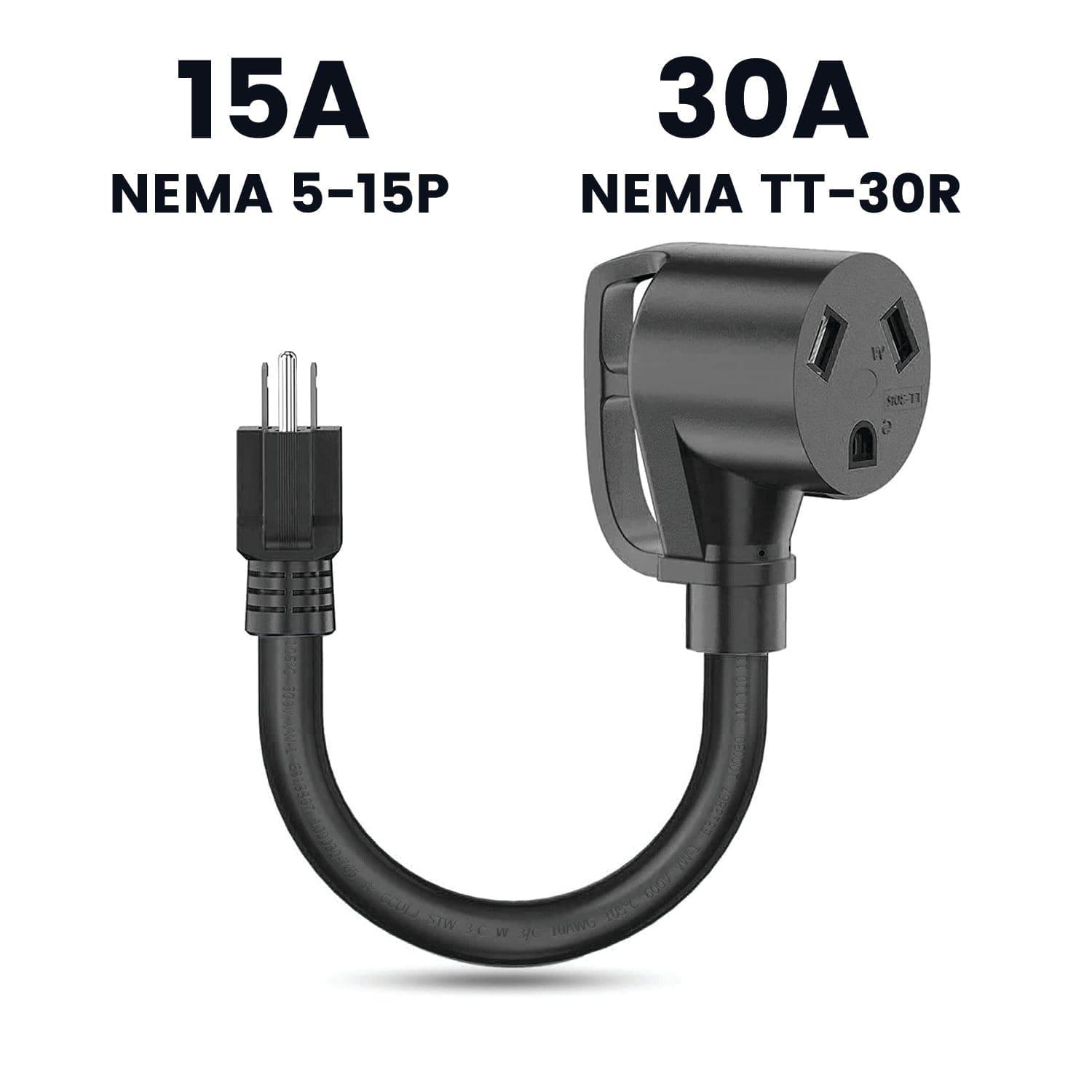 Nature's Generator 30A to 15A Adapter - Nature's Generator