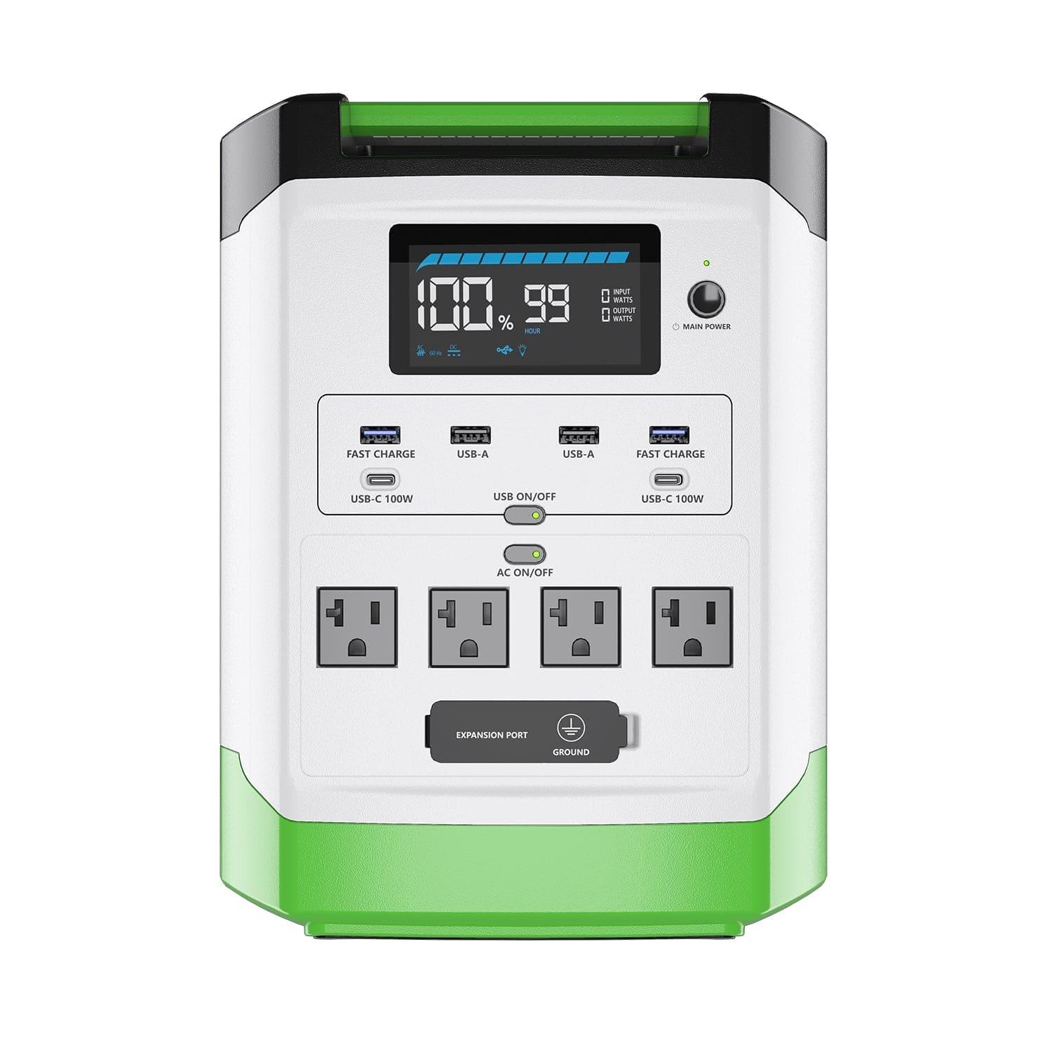 Solar generator - Nature's Generator Lithium 1800 Gold