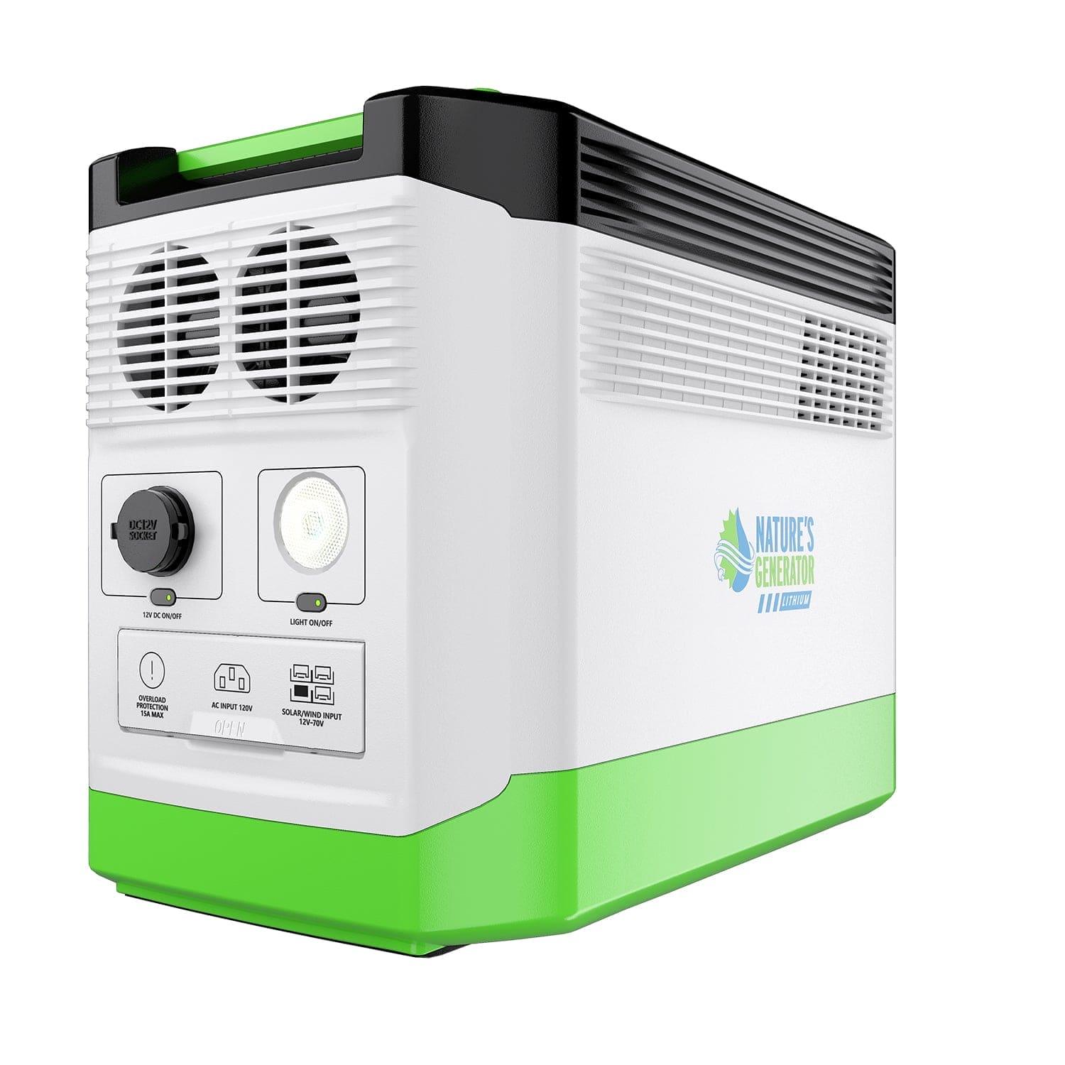 Solar generator - Nature's Generator Lithium 1800 Gold