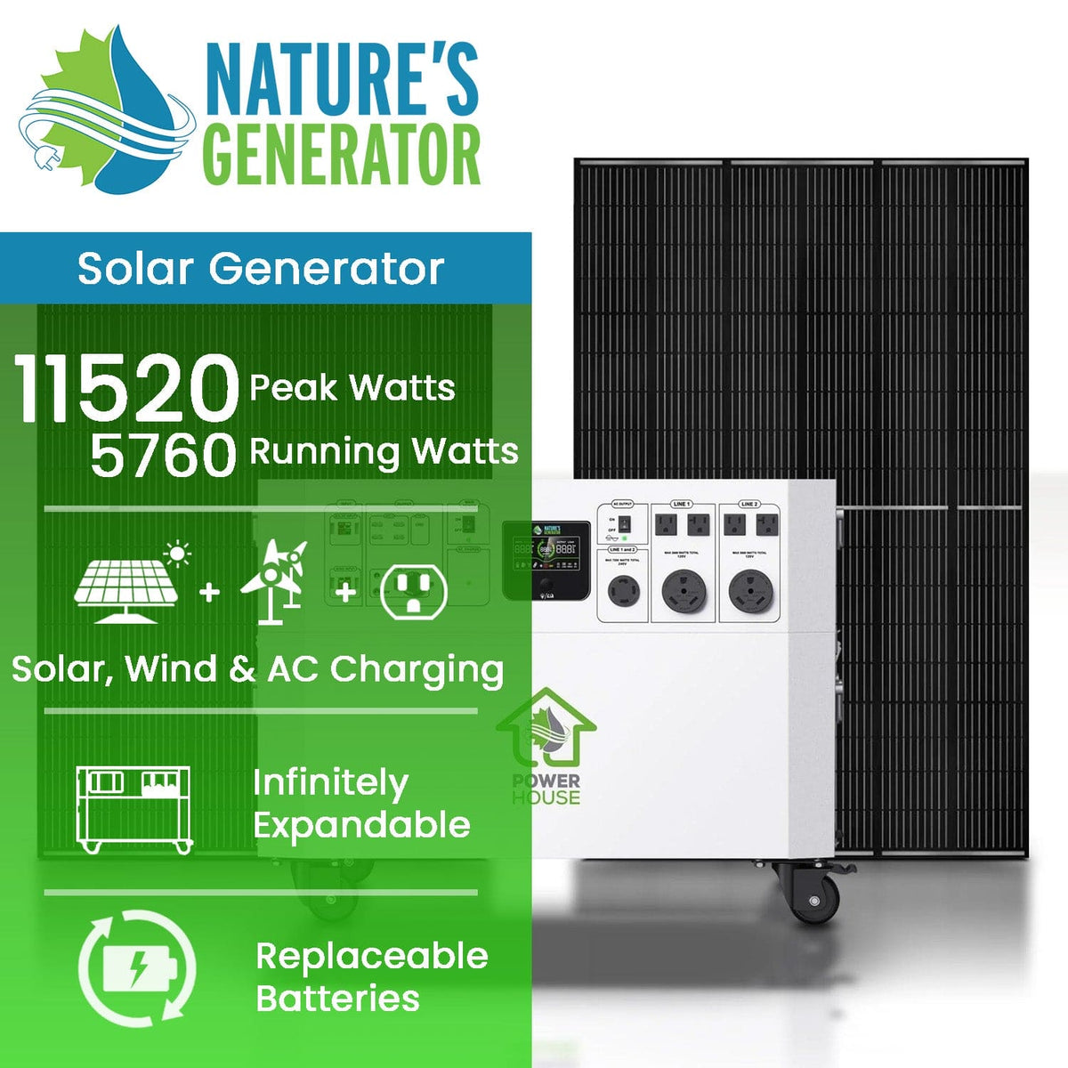 Nature’s Generator Powerhouse Gold System