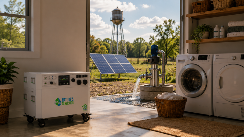 240V Split-Phase Demystified: How to Chain Inverters to Power Deep Well Pumps and Clothes Dryers Off-Grid