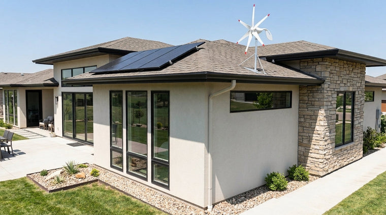 Nature's Generator - DIY Hybrid Microgrids: Wiring Solar Panels and Wind Turbines to a Single Battery Bank