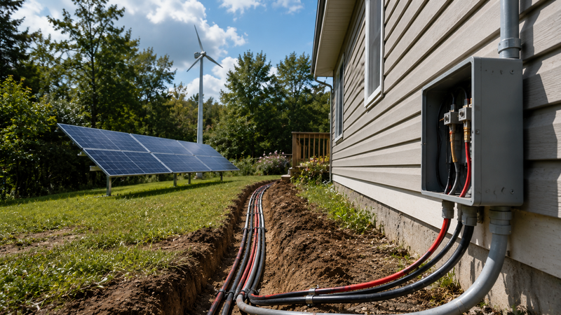 Defeating Voltage Drop: How to Calculate Cable Gauge (AWG) for Long-Distance Solar Panel and Wind Turbine Runs