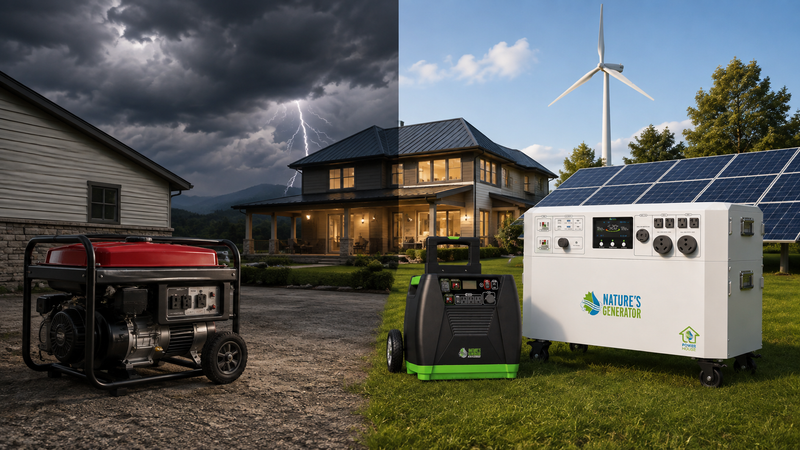 Gas Generators vs. Solar-Wind Hybrid Generators in 2026: Total Cost of Ownership (TCO) & ROI Analysis