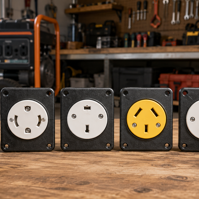 Generator Plug & Outlet Decoded: NEMA L14-30, L5-30, TT-30, and 14-50 Wiring Compatibility