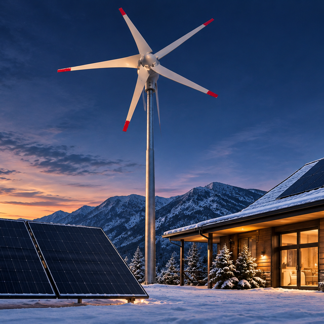 Harnessing Nighttime & Winter Power: Why Pairing Nature’s Generator Wind Turbine with Solar Arrays Doubles Resilience