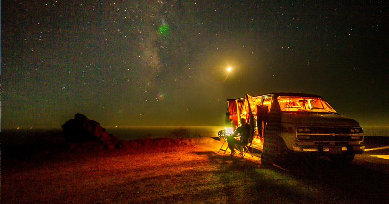 Here's How a Digital Nomad Powers a Laptop and a Life from a Tent