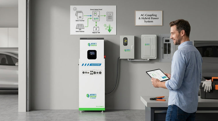 Nature's Generator - How AC-Coupling and Hybrid Power Shave $200+ Off Monthly Utility Bills