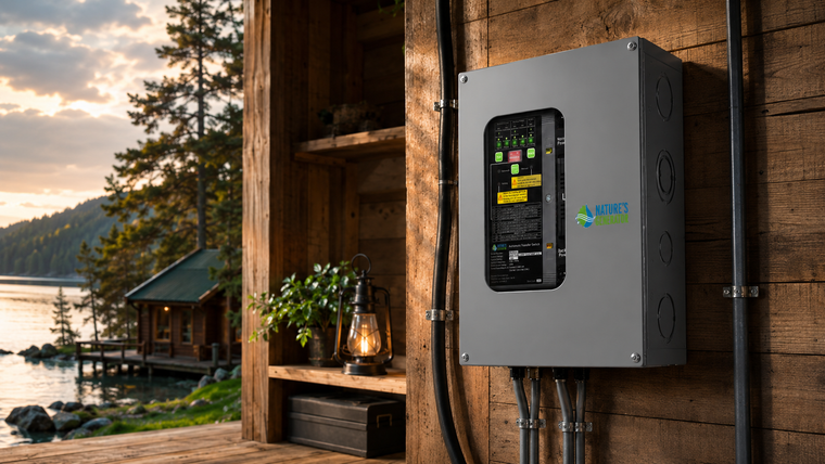 Nature's Generator - How Does a Transfer Switch Work With a Solar Generator?