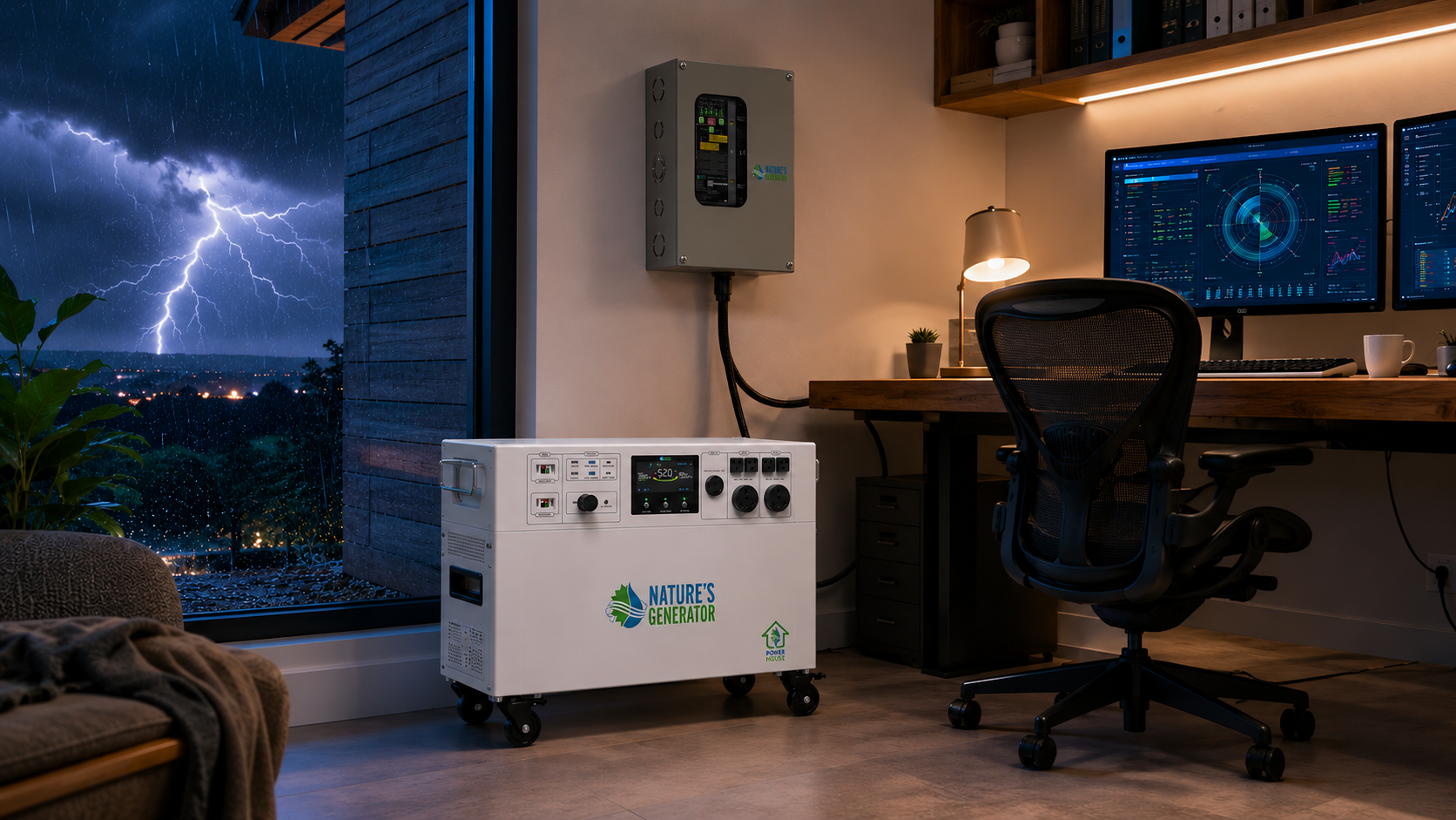 Outsmarting the Next Storm: How to Deploy a 10ms UPS Backup System Using the Powerhouse Gen 2