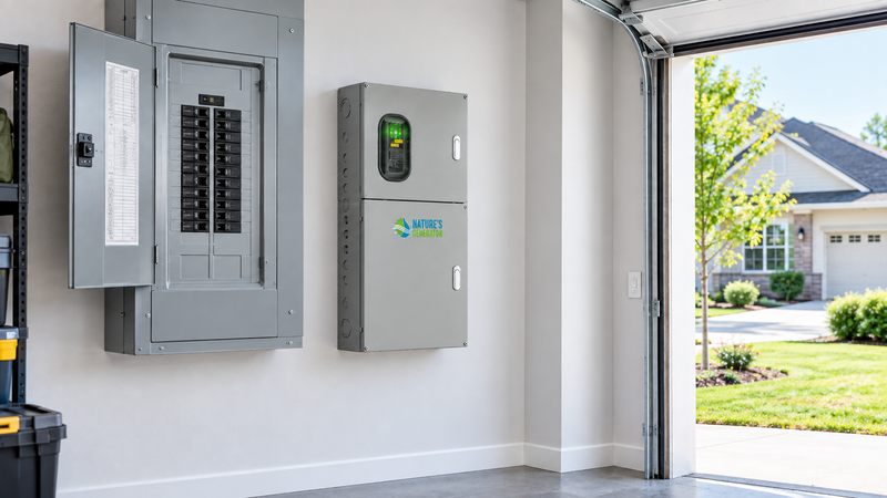 Retrofitting Suburban Breaker Panels with Nature’s Generator Transfer Switches