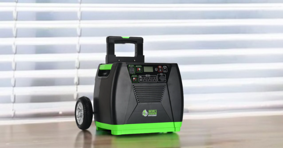 Running a Mini Fridge and Freezer on Nature’s Generator Elite
