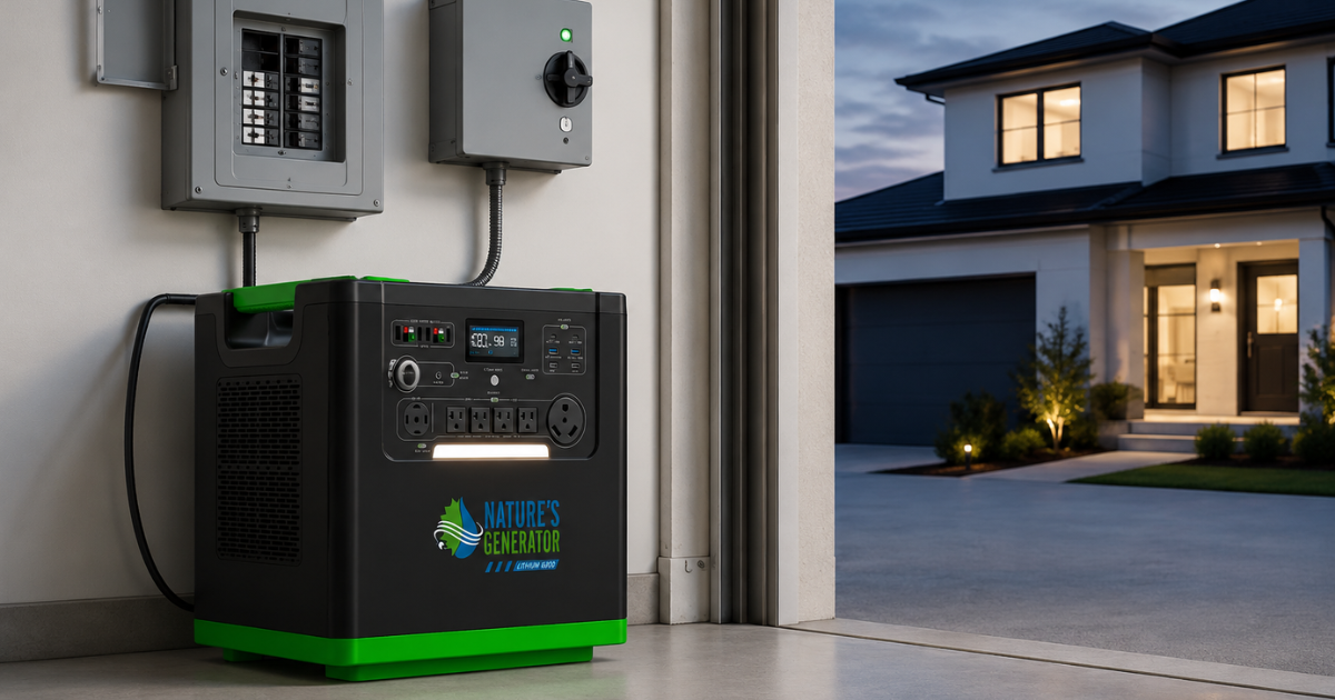 Smart Home Load Profiling: Pairing the Lithium 6000 with Automatic Transfer Switches