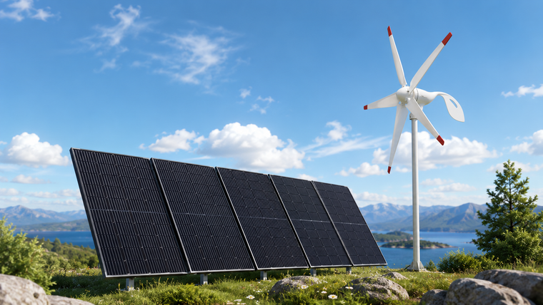 Nature's Generator - Solar Panels vs. Wind Turbines: Building the Ultimate Hybrid Renewable Energy System for Maximum Uptime