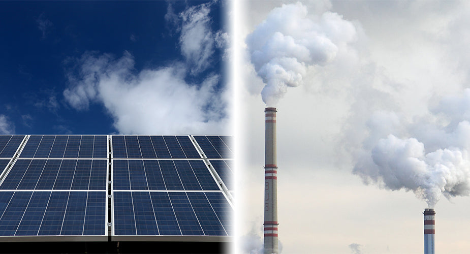 Solar Energy vs Fossil Fuels