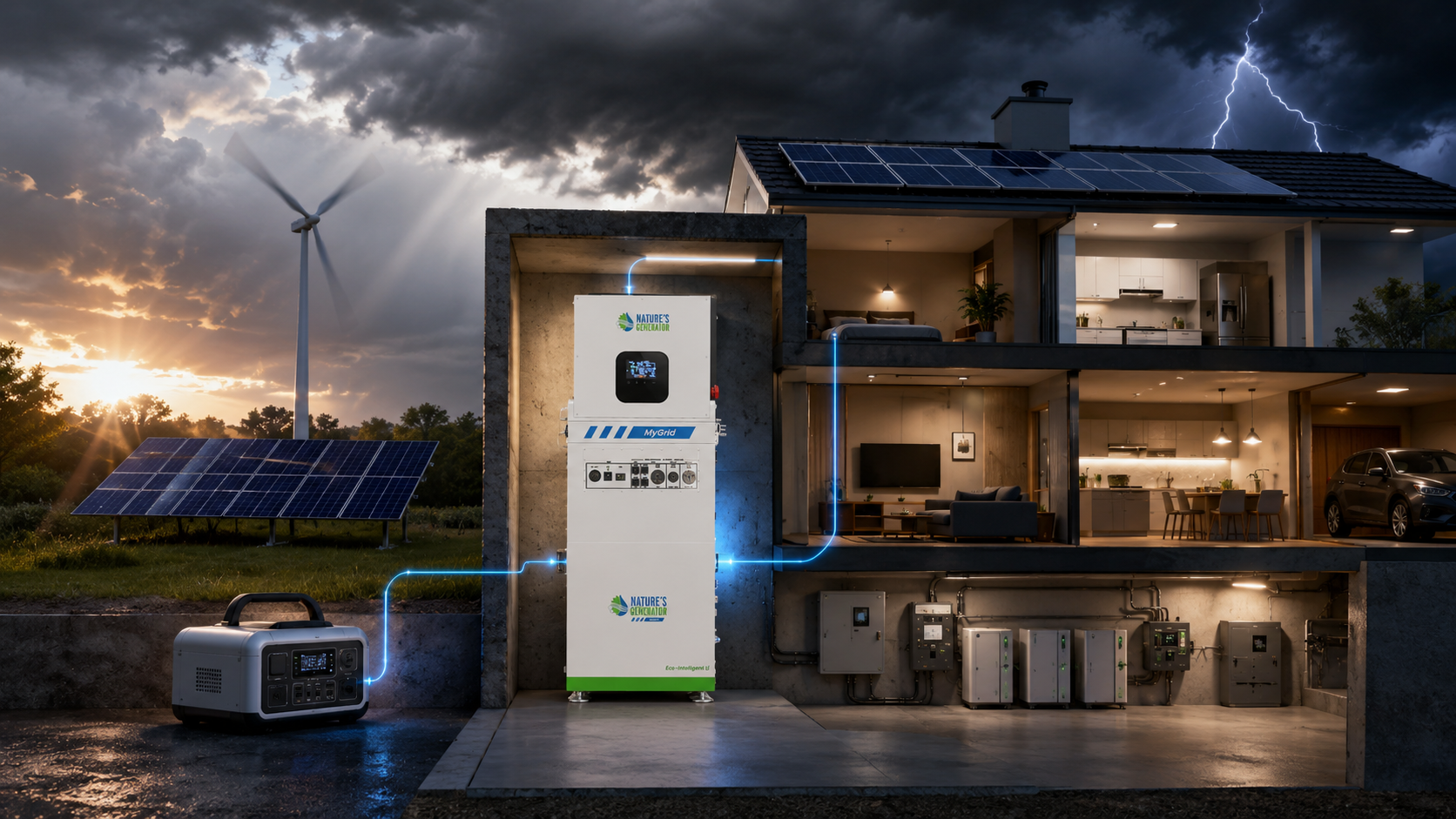 The Energy Fortress Blueprint: Scaling From a Portable Power Station to a Whole-Home Generator Ecosystem