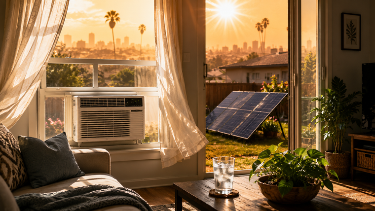 Nature's Generator - The Summer Heat Dome Survival Guide: How to Keep a Window AC Running on Solar During an Extended Grid Collapse