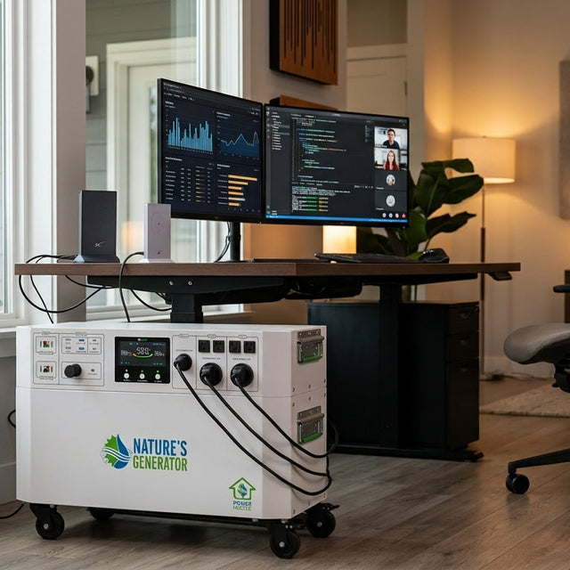 The Zero-Downtime WFH Station: Uninterrupted Power for Starlink, Mesh Wi-Fi, and Dual Monitors