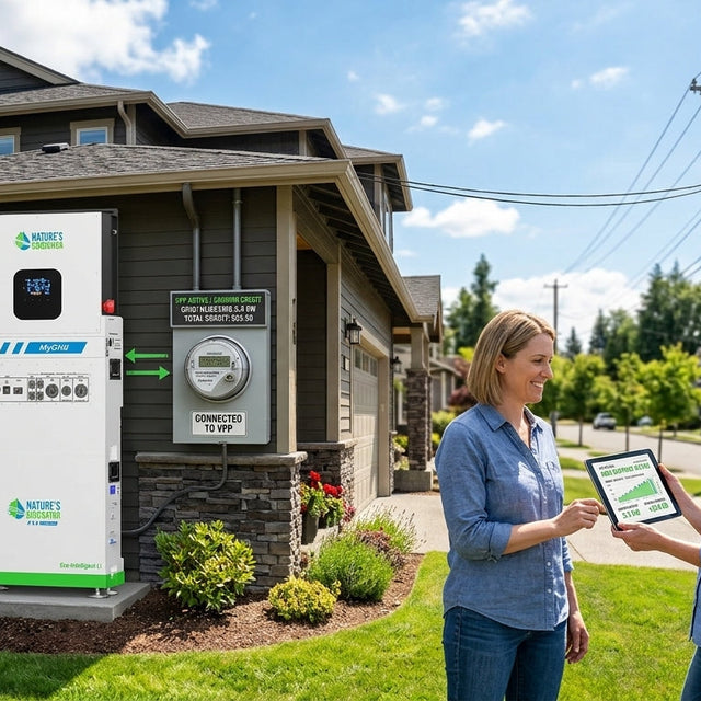 Virtual Power Plants (VPPs) 101: How Suburban Home Batteries Earn Utility Credits