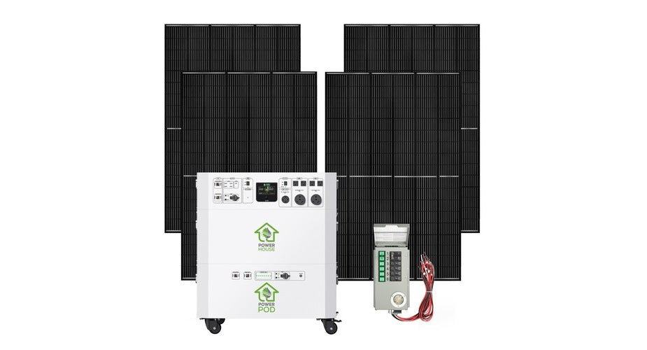Best Whole House Solar Generator - Nature's Generator Powerhouse