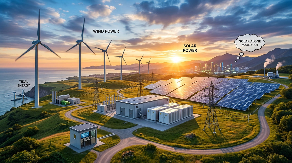 Why 2027 is the year of hybrid clean energy (And why solar alone isn't enough)