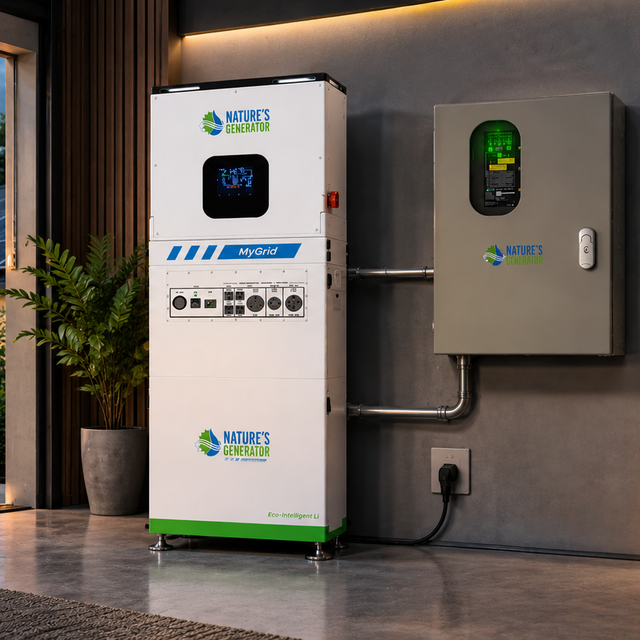 Zero-Downtime Blackout Protection: Inside the MyGrid 10K System & 50A Automatic Generator Transfer Switch Bundle