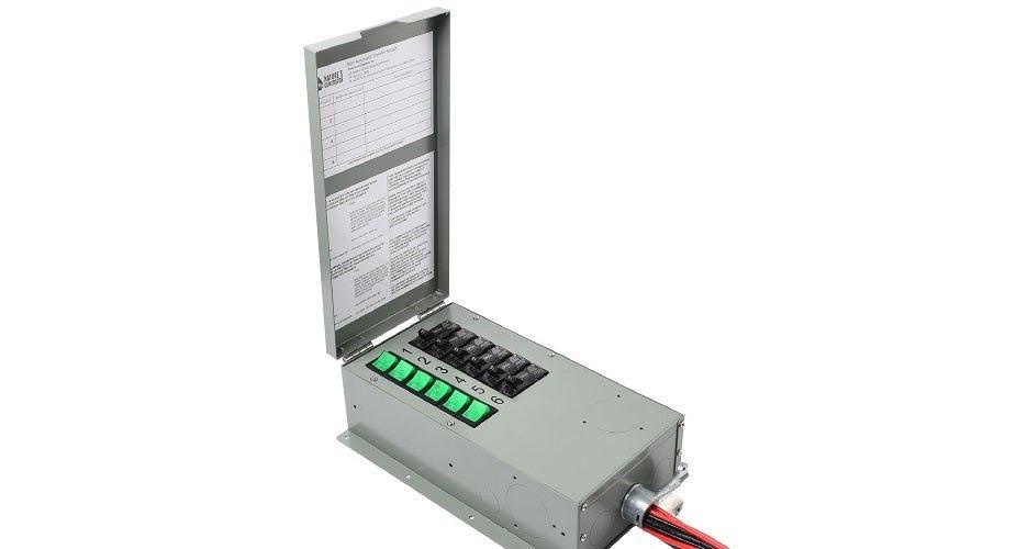 Manual Transfer Switch