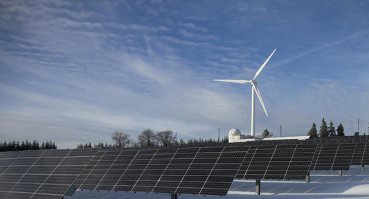 solar and wind energy - natures generator