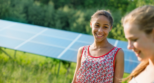 solar and wind power - natures generator
