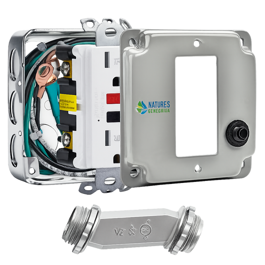 Nature's Generator 15A GFCI Power Outlet Box