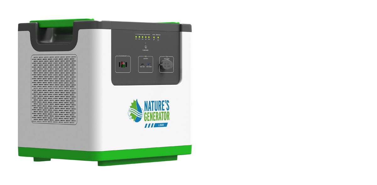 Nature's Generator Lithium 3600 Power Pod