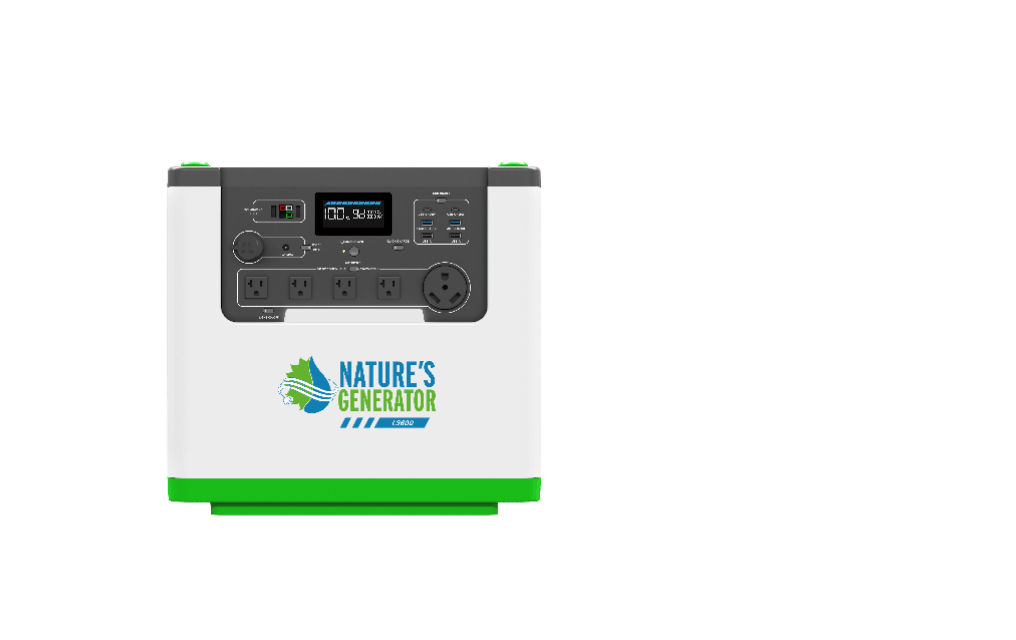Press the USB On/Off Button to turn on the USB ports. The indicator on the button will light up and the USB Icon will be illuminated. Plug in your USB cables and the LCD display will show the run time and the output wattage if it exceeds 5W. Press the USB On/Off Button again to turn off the USB ports.