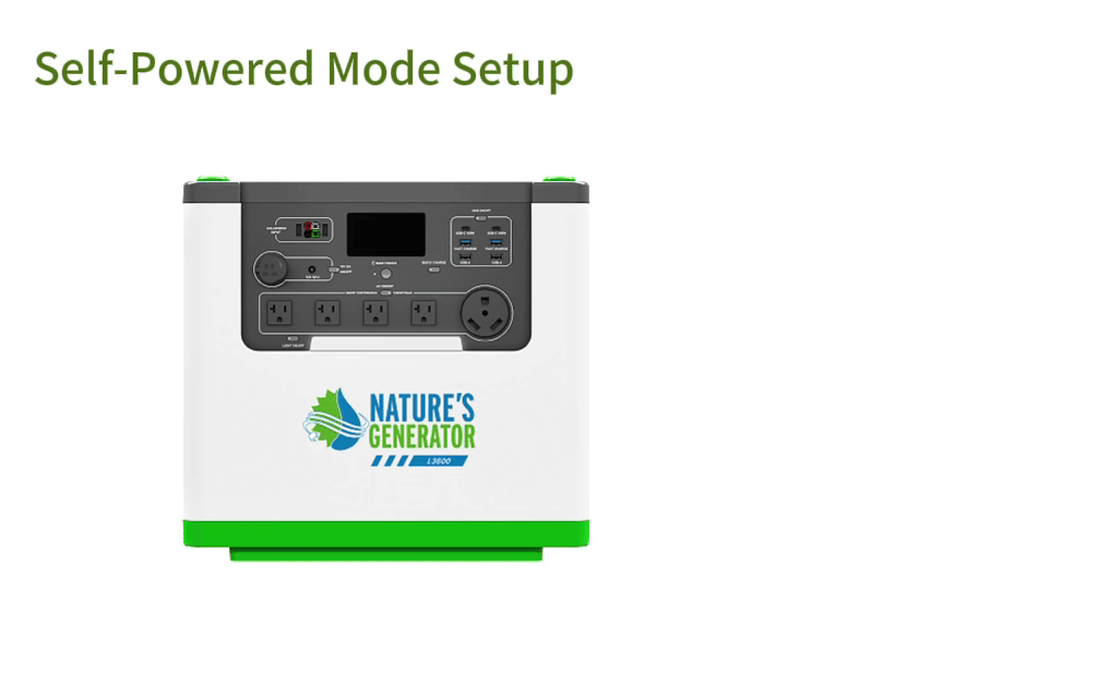 Self-Powered Mode Setup