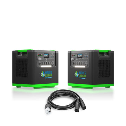 x2 Lithium 6000 and Combiner Cable