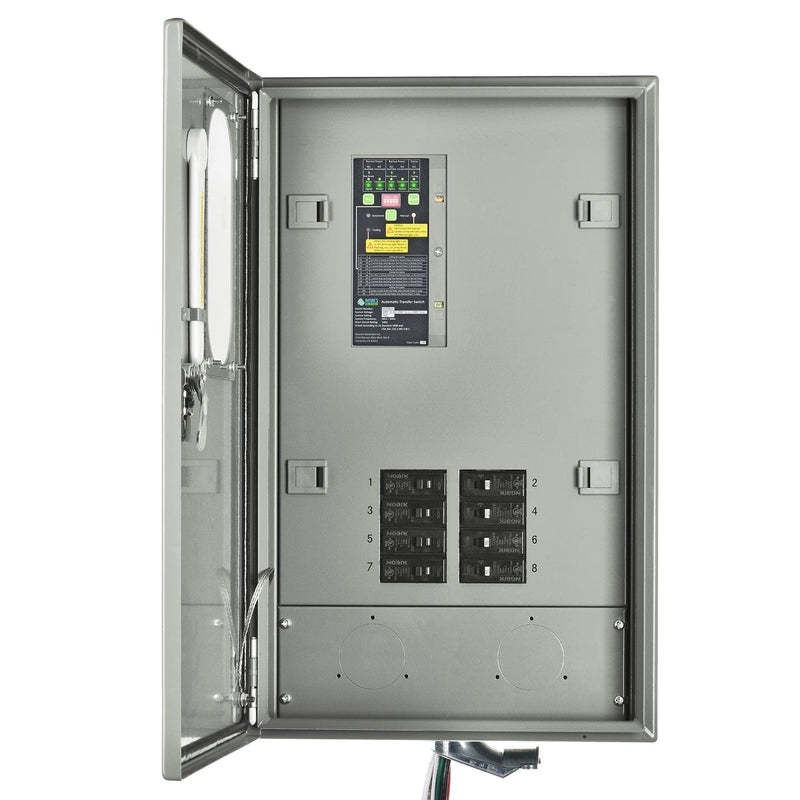 30A Automatic Generator Transfer Switch - Product - 30_ATS_Pre-Wired_Front_Open_Cover 10