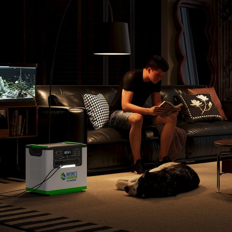 Lithium 3600 Help Center - Scene 
Lithium 3600 Power Station Lifestyle | Indoor Generator 17