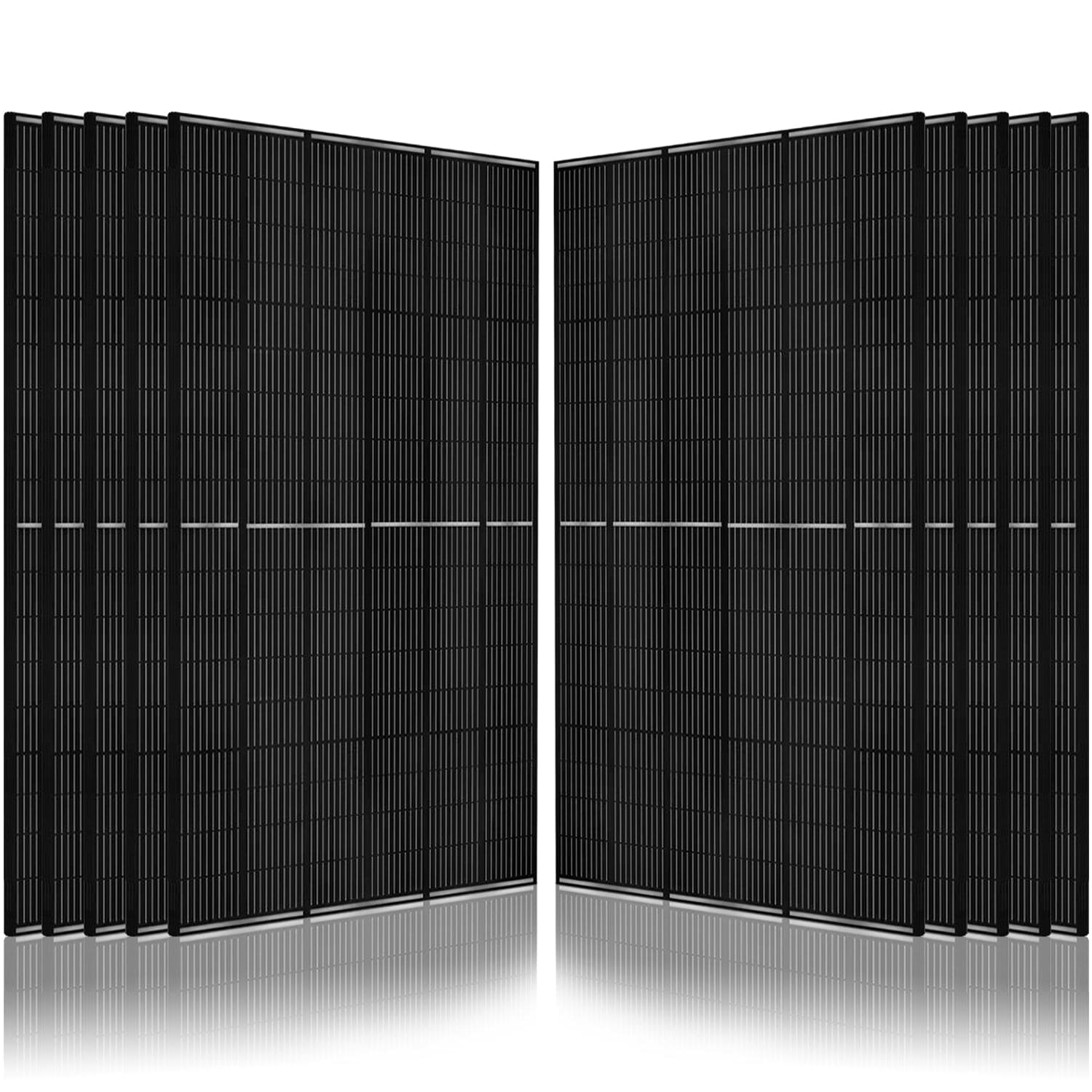 410 Watt Monocrystalline Solar Panel (10 Pack) - Nature's Generator