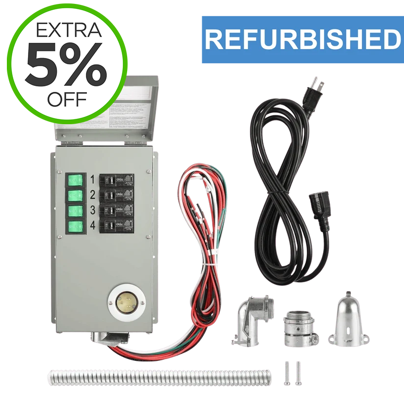 Refurbished - Nature's Generator Power Transfer Switch - Nature's Generator