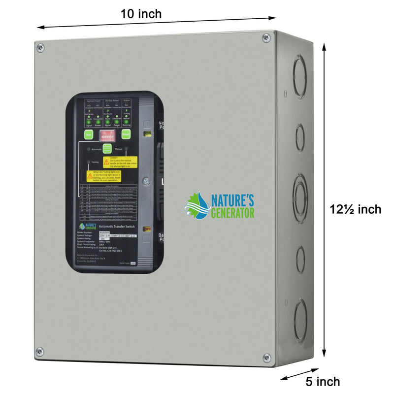 50A Compact Automatic Transfer Switch for Home, RV & Marine - Product 50A Compact Automatic Transfer Switch for Home, RV & Marine 2