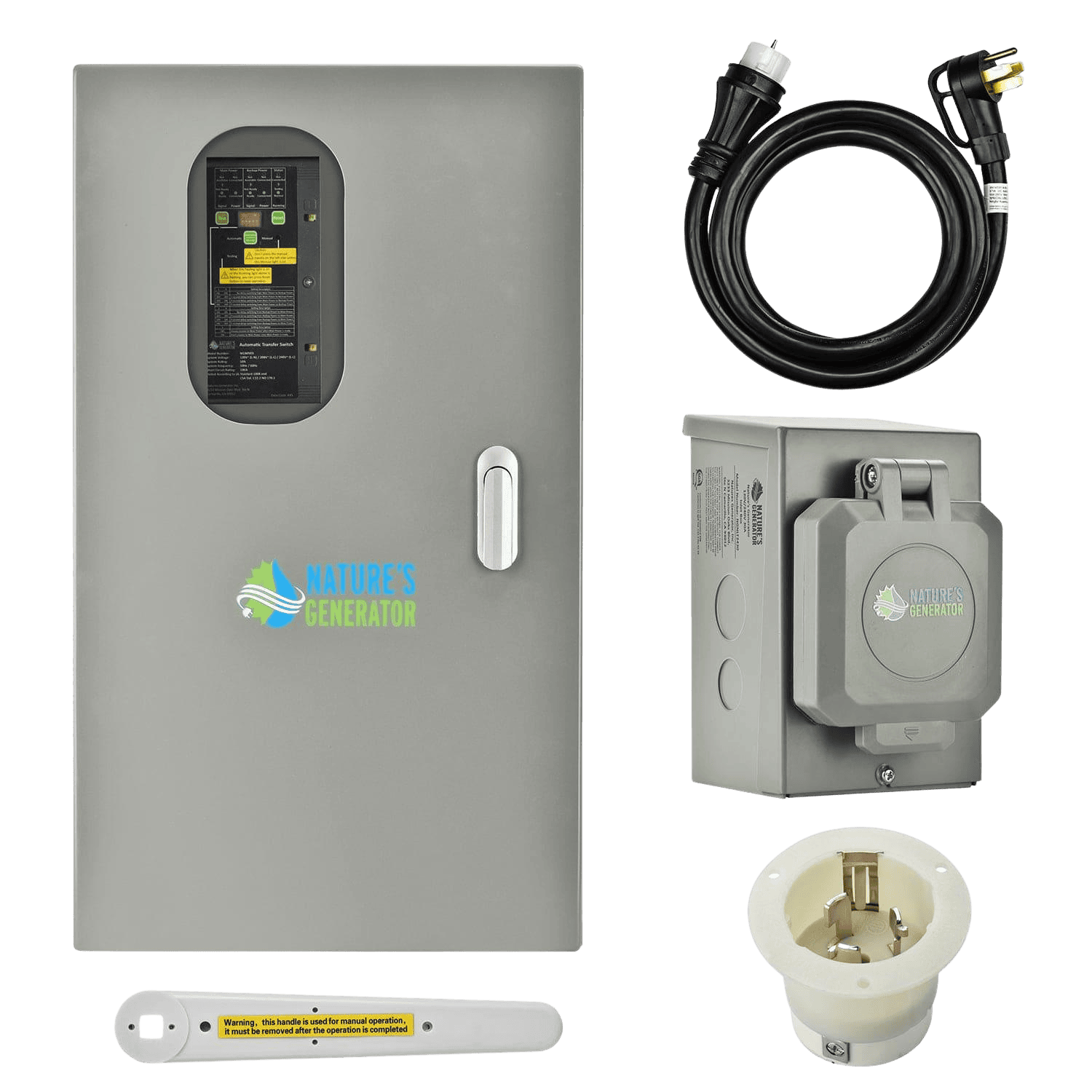 50A Automatic Generator Transfer Switch - What's in the Box